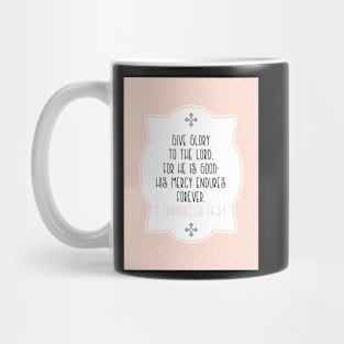 Pink Bible Scripture Art Mug